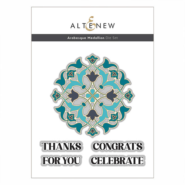 Altenew Dies Arabesque Medallion