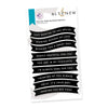 Altenew Clear Stamps One-Go: Solid Sentiment Banners