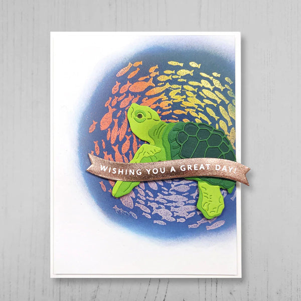Altenew Clear Stamps One-Go: Solid Sentiment Banners