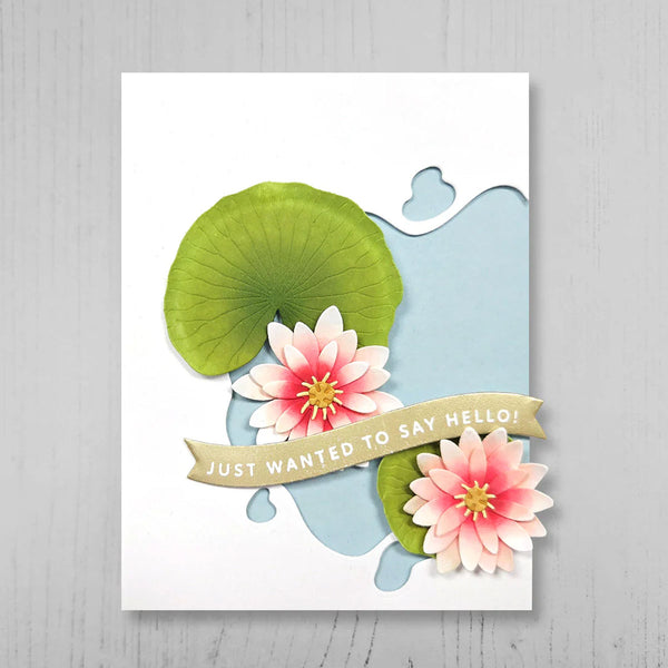 Altenew Dies One-Go: Solid Sentiment Banners