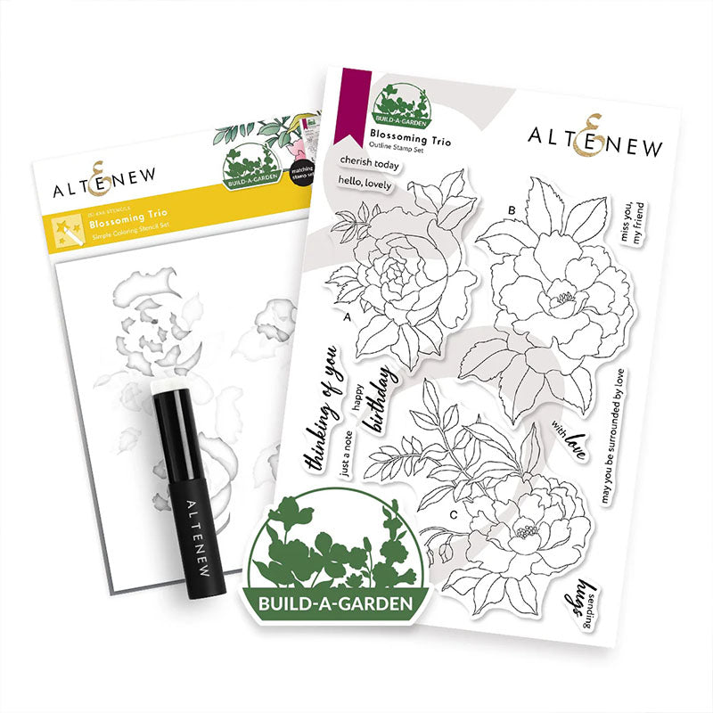Altenew 2pc Build-A-Garden: Blossoming Trio