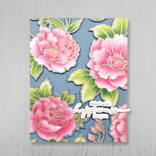 Altenew Dies Blossoming Trio Add-On