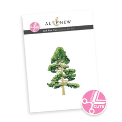 Altenew Dies Jack Pine Tree Layering