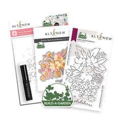 Altenew 3pc Build-A-Garden: Softly Sketched Blooms