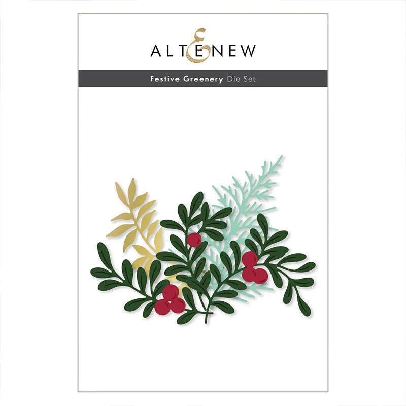 Altenew Dies Festive Greenery