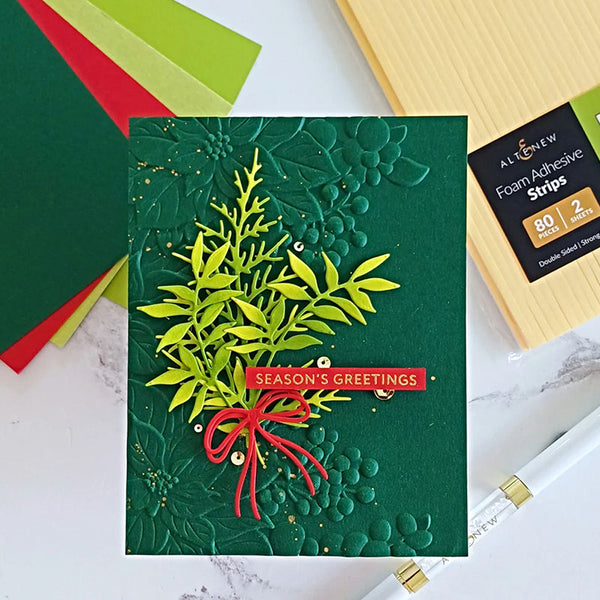 Altenew Dies Festive Greenery