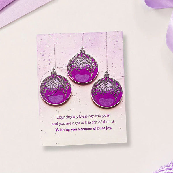 Altenew Clear Stamps Holiday Adornments