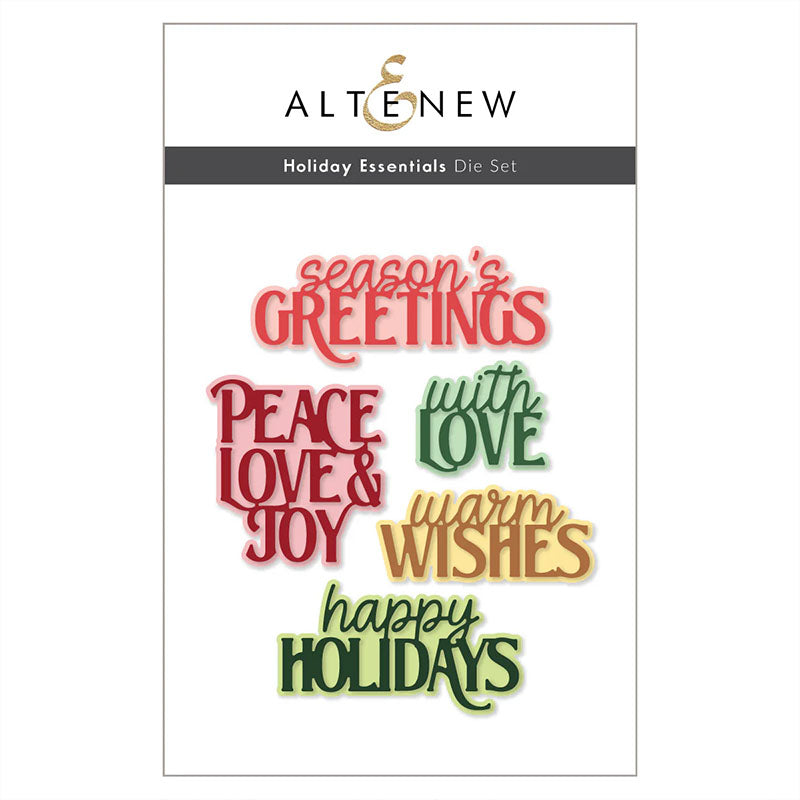 Altenew Dies Holiday Essentials