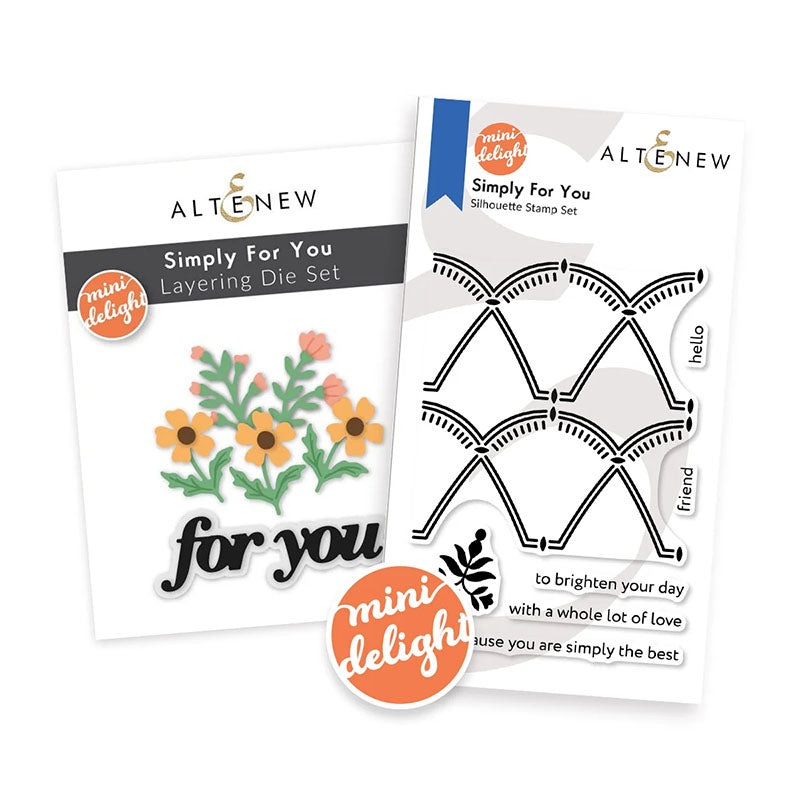 Altenew Stamps & Dies Mini Delight: Simply For You