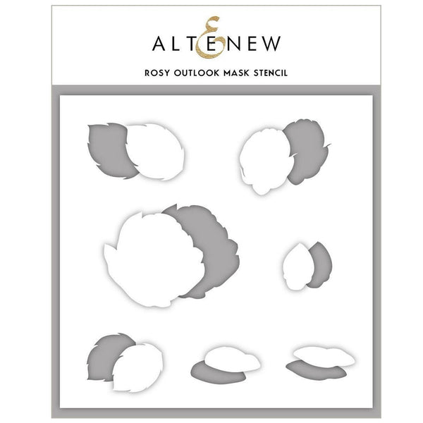 Altenew Stencil Rosy Outlook