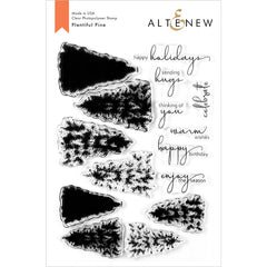 Altenew Clear Stamps Plentiful Pine