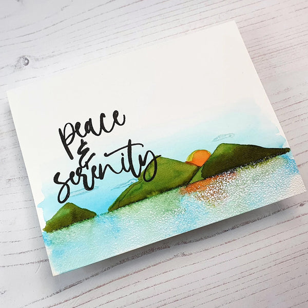 Altenew Clear Stamps Peaceful Serenity