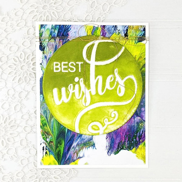 Altenew Debossing Folder Modern Wishes