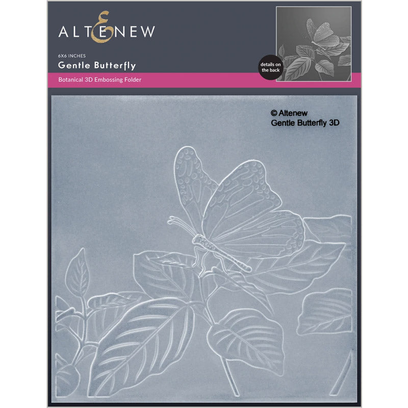 Altenew Embossing Folder Gentle Butterfly