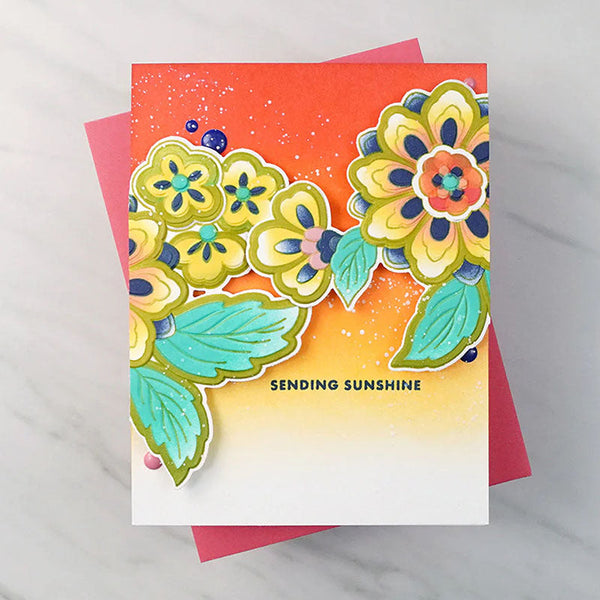 Altenew Dies Folk Art Flowers