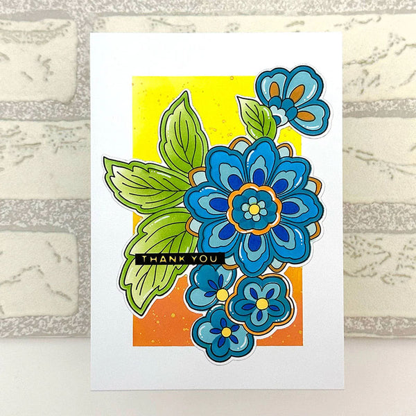 Altenew Dies Folk Art Flowers