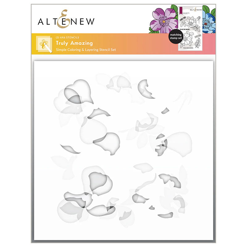 Altenew Stencil Truly Amazing Layering