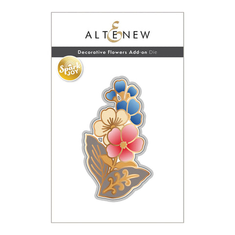 Altenew Dies Spark Joy Decorative Flowers Add-On
