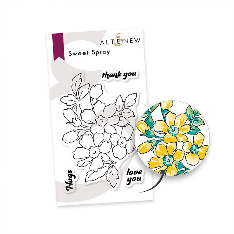 Altenew Clear Stamps Sweet Spray