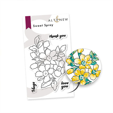 Altenew Clear Stamps Sweet Spray