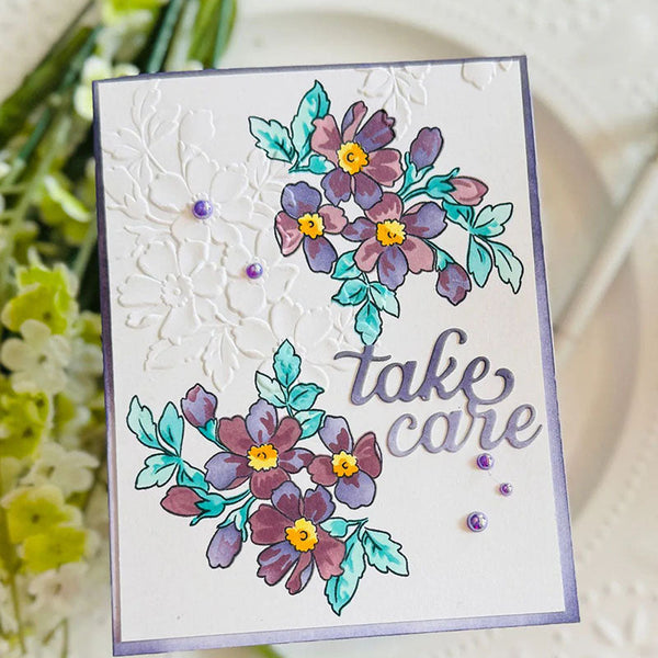 Altenew Embossing Folder Sweet Spray