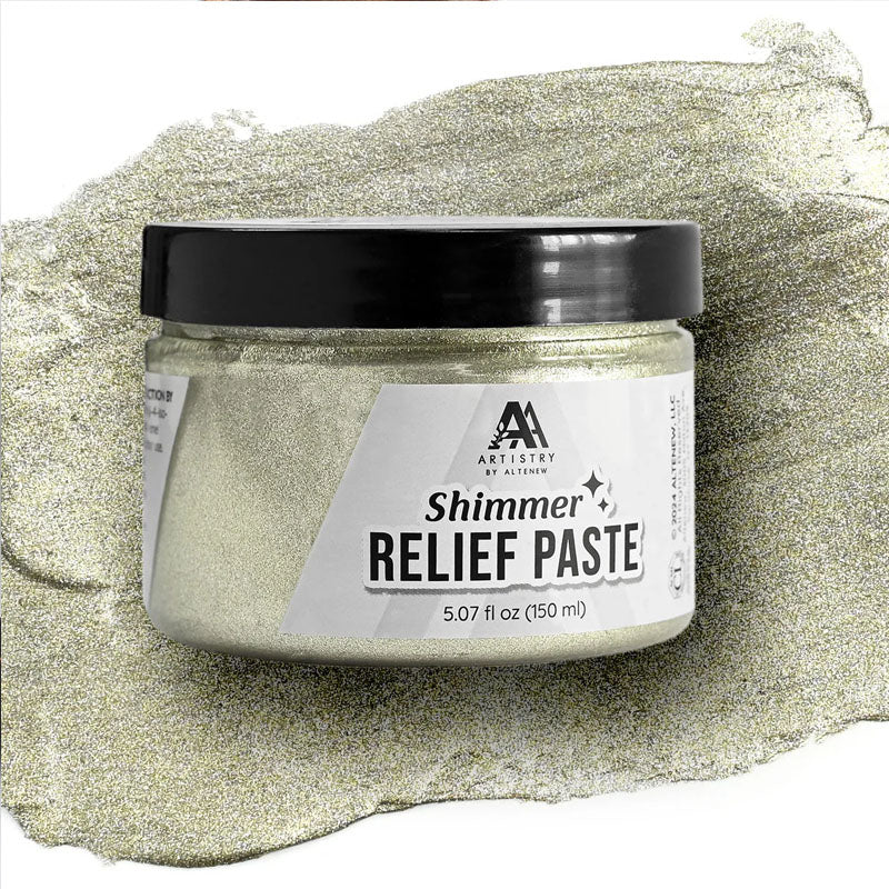 Altenew Shimmer Relief Paste Brushed Pyrite