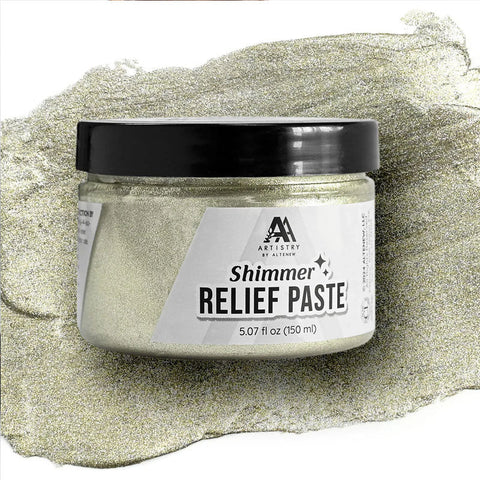 Altenew Shimmer Relief Paste Brushed Pyrite