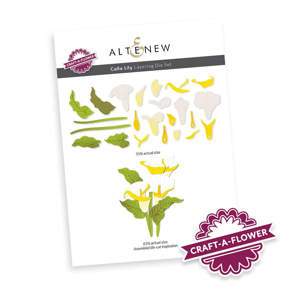 Altenew Dies Craft-A-Flower: Calla Lily
