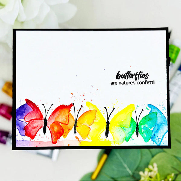 Altenew Dies Paint & Stamp Butterflies