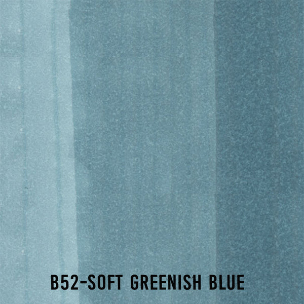 COPIC Sketch Marker B52 Soft Greenish Blue
