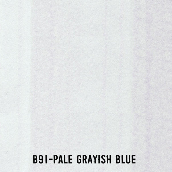 COPIC Sketch Marker B91 Pale Grayish Blue