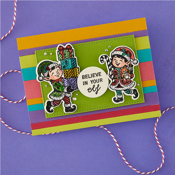 Simon Hurley Stamps & Dies Naughty Or Nice