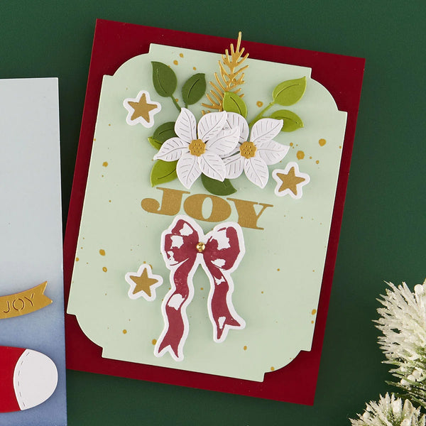 Spellbinders Stamps & Dies Simple Vintage Old-Fashioned Christmas
