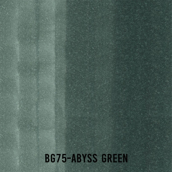 COPIC Sketch Marker BG75 Abyss Green