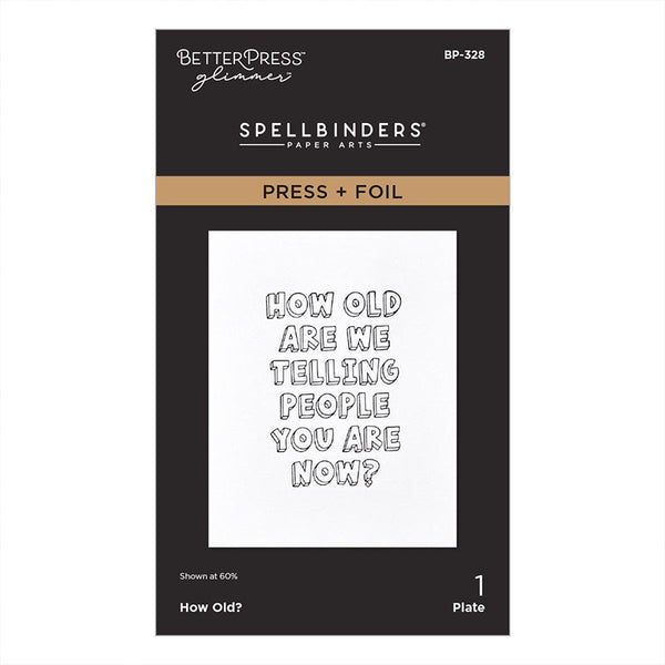 Spellbinders Press Plates How Old?