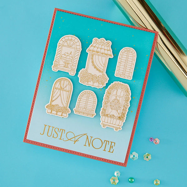 Spellbinders Press Plates Timeless Greetings
