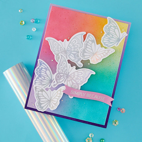 Spellbinders Press Plates Bright Butterflies