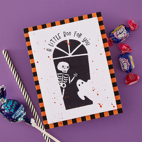 Spellbinders Press Plates Ghoulish Greetings