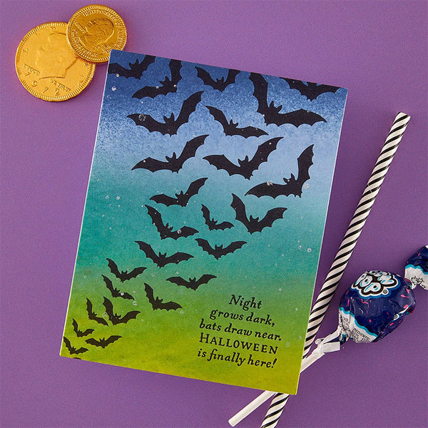 Spellbinders Press Plates Winged Shadows