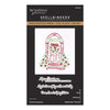 Spellbinders Press Plates Festive Evergreens