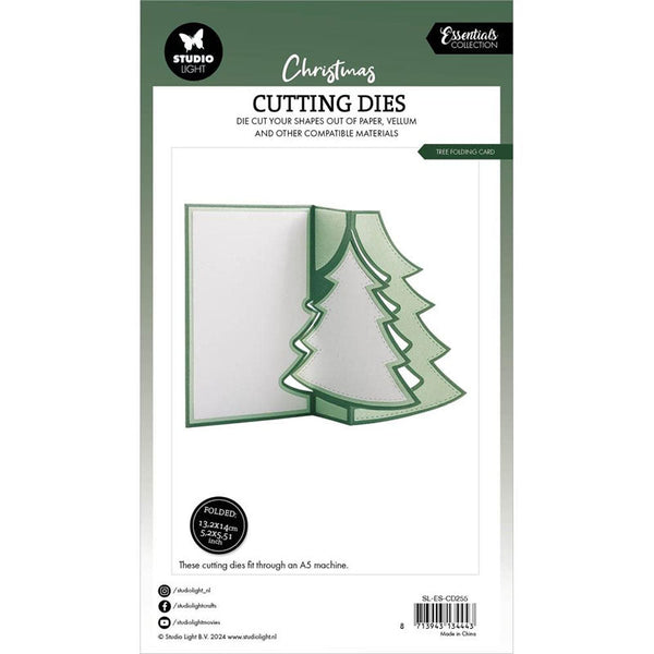 Studio Light Dies Tree Folding Card
