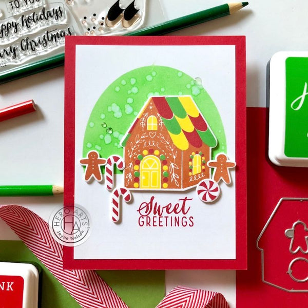 Hero Arts Clear Stamps Gingerbread House