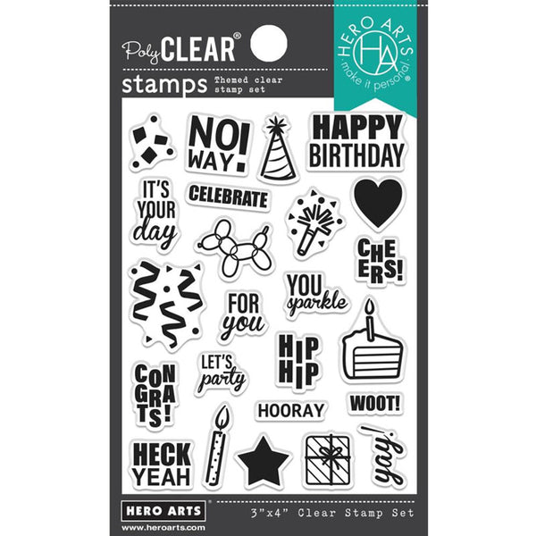 Hero Arts Clear Stamps Your Day Messages