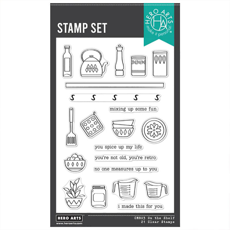 Hero Arts Clear Stamps On The Shelf