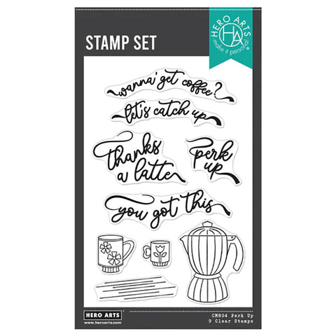 Hero Arts Clear Stamps Perk Up