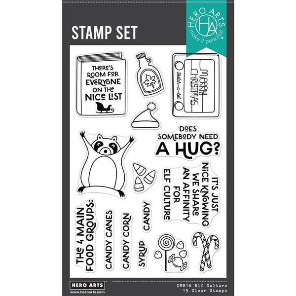 Hero Arts Clear Stamps Elf Culture