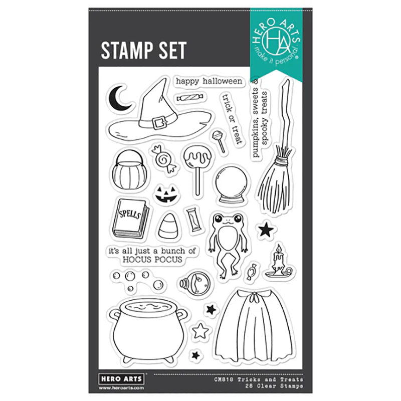 Hero Arts Clear Stamps Tricks And Treats