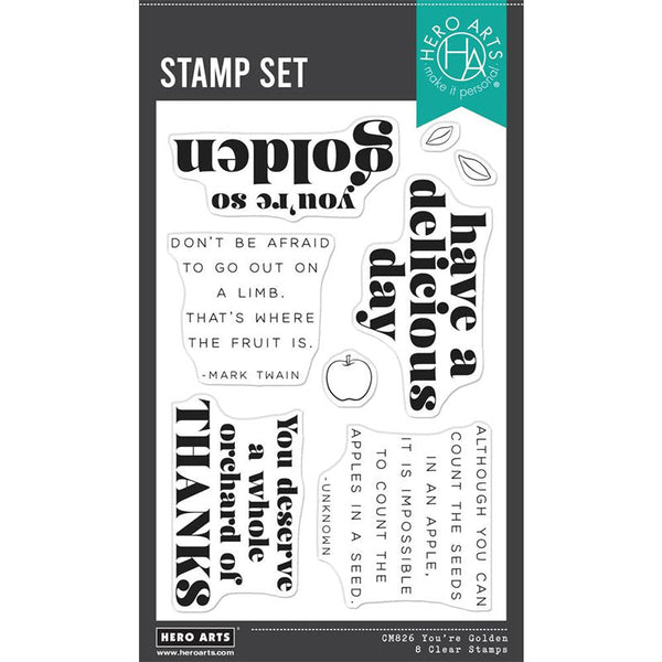 Hero Arts Clear Stamps You're Golden