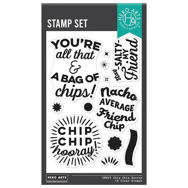 Hero Arts Clear Stamps Chip Chip Hooray