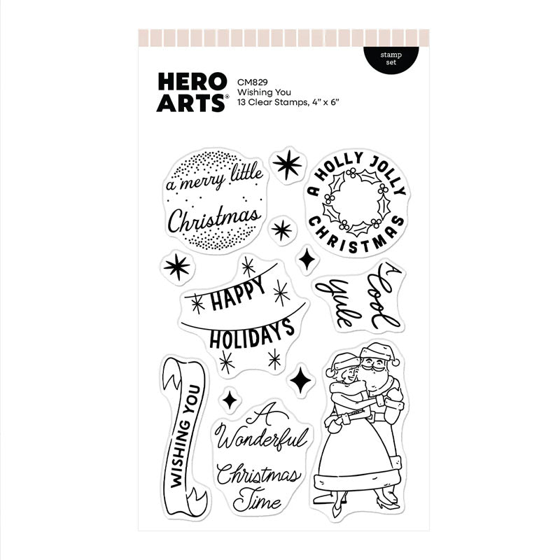 Hero Arts Clear Stamps Wishing You